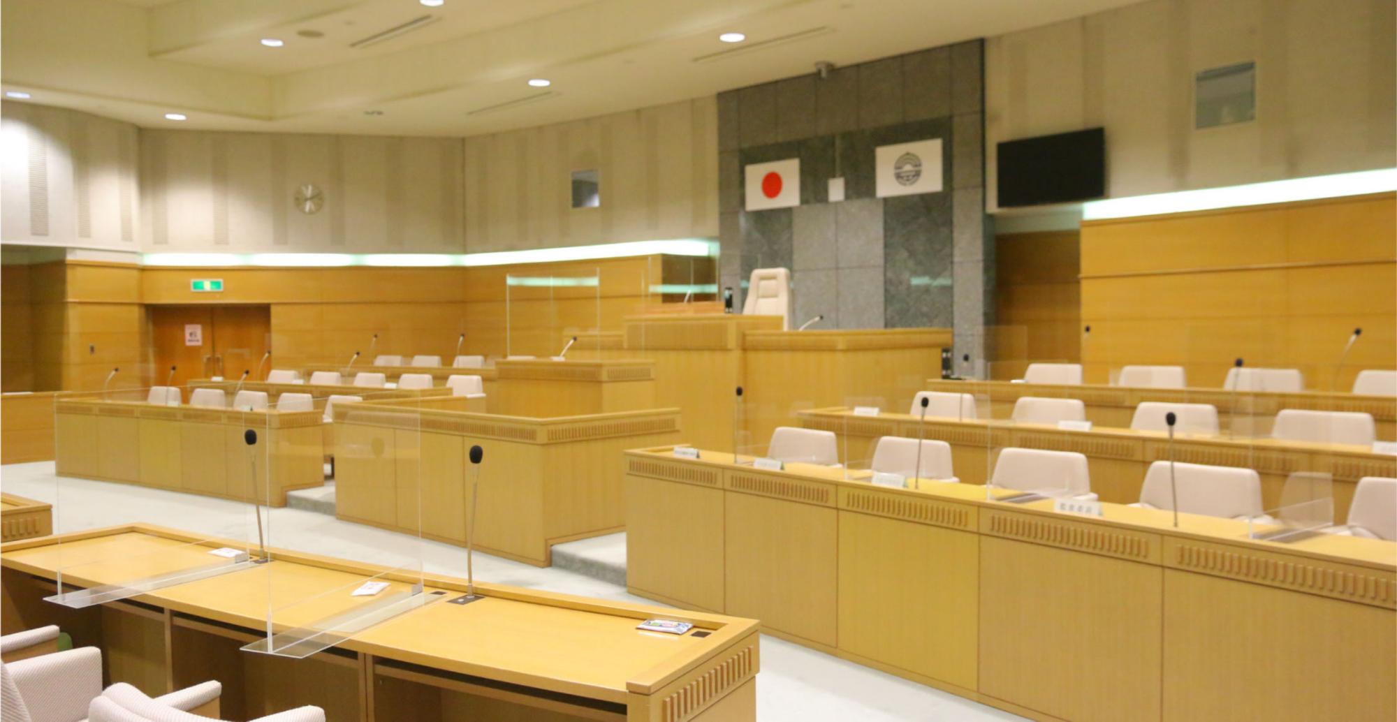 議場の画像
