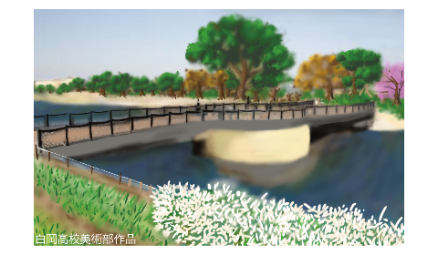 柴山沼イラスト