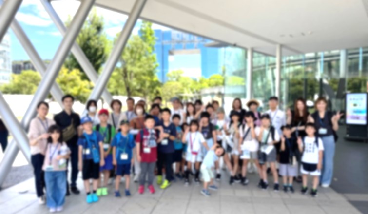 日本科学未来館 集合写真