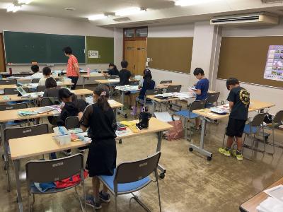 夏休みの宿題応援講座(絵画)