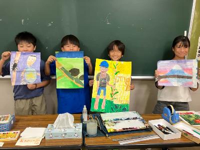 夏休みの宿題応援講座(絵画)