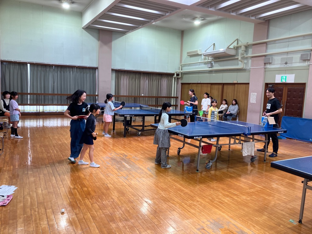 子ども卓球教室(初級)