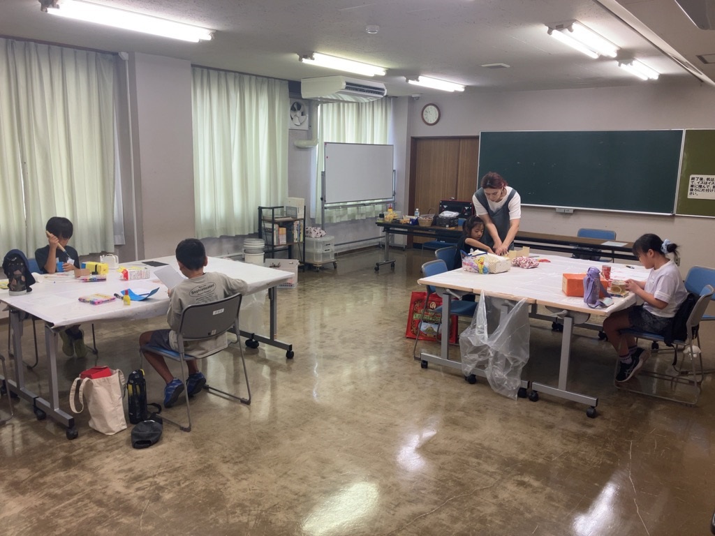 夏休みの宿題応援講座(工作)