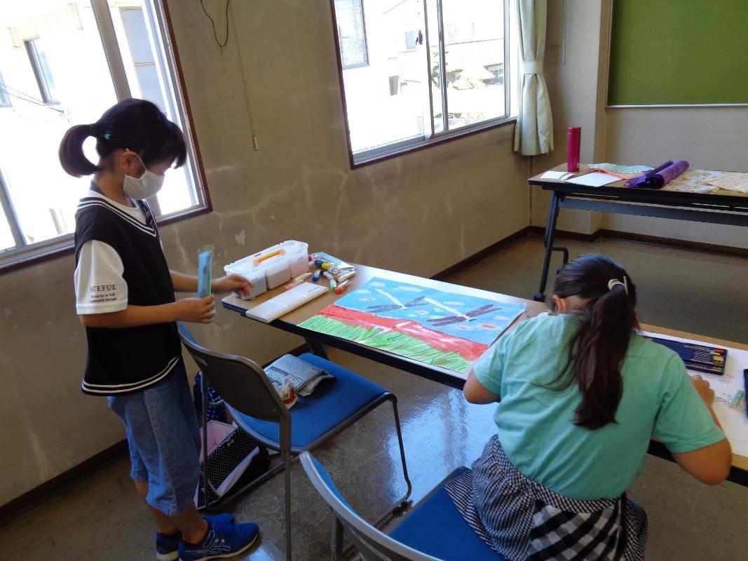 夏休みの宿題応援講座「絵画」
