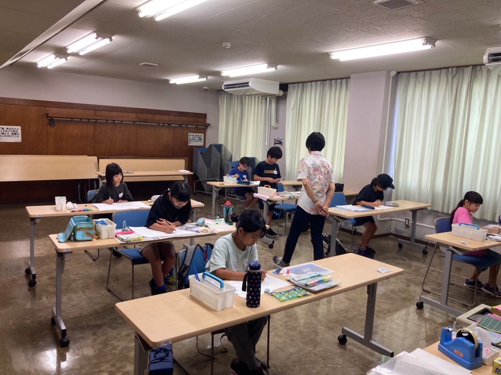 夏休みの宿題応援講座(絵画)
