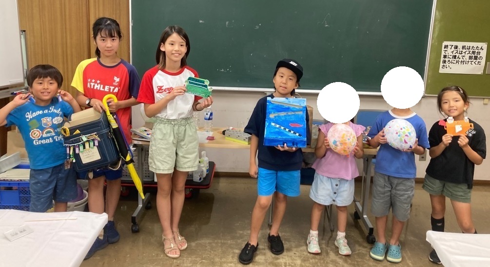 夏休みの宿題応援講座(工作)
