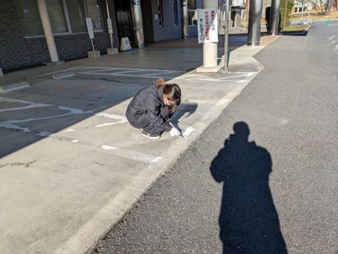 作業中