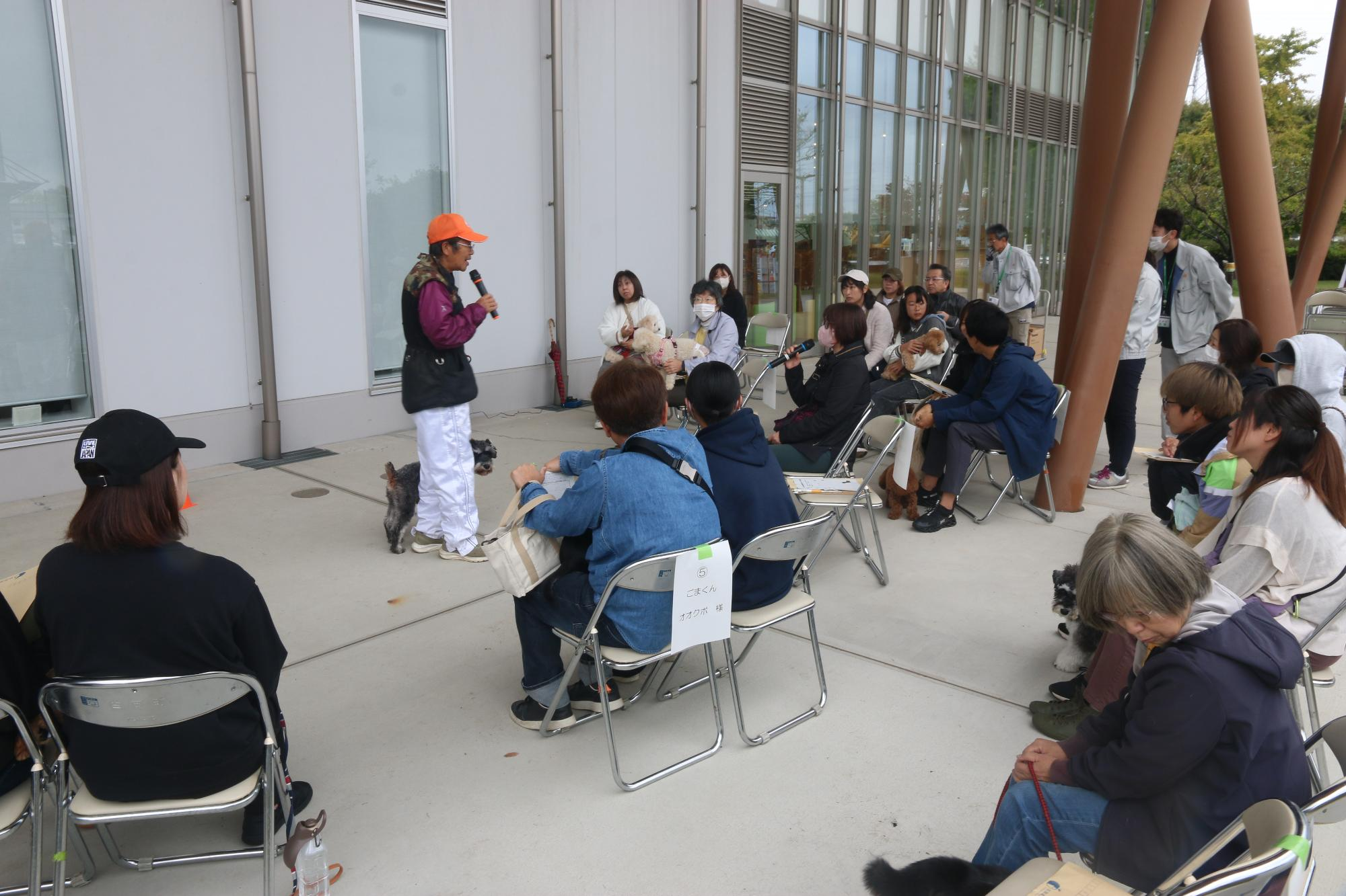 お悩み相談の様子