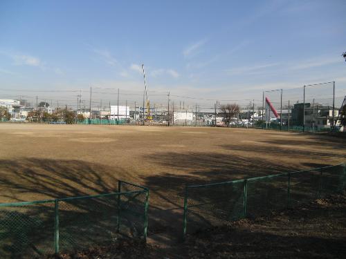 白岡公園野球場の画像。