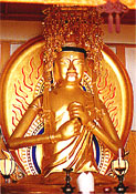 大徳寺が所有している大日如来座像の仏像の写真
