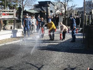 消火訓練