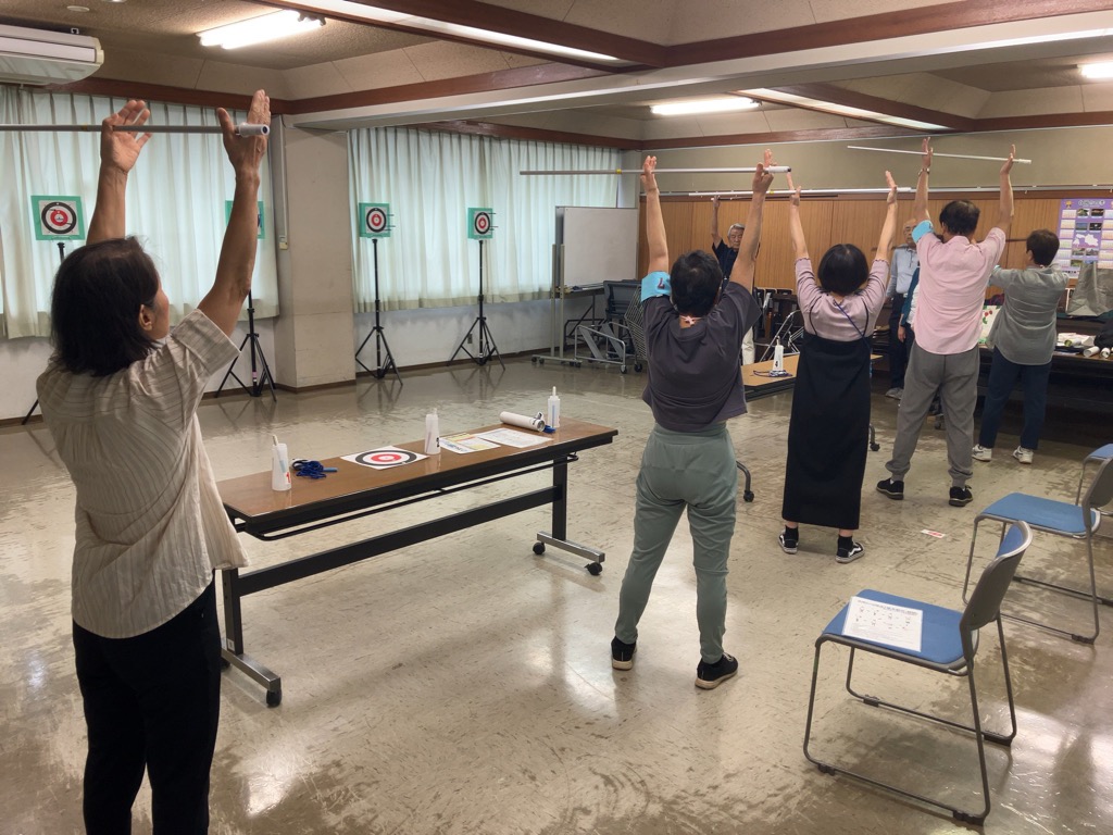 精神統一！師範から学ぶドキドキワクワク健康吹き矢講座