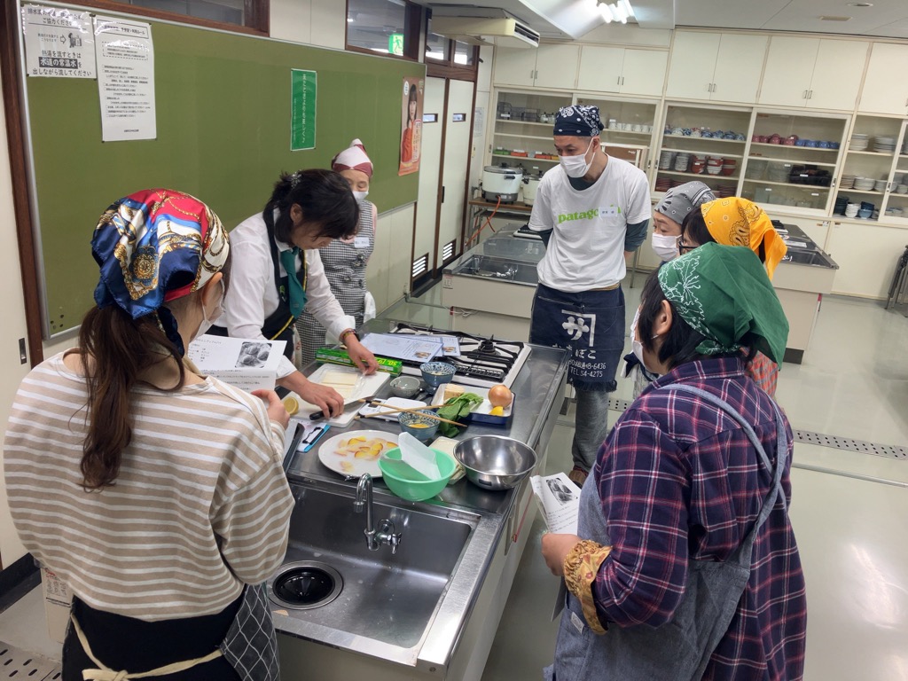 旬の秋野菜を使った大人の料理教室