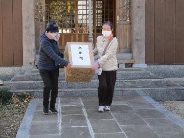 文化財搬出訓練