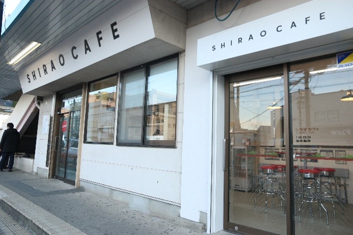 シラオカフェ外観